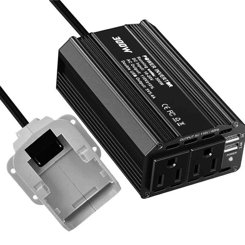 300W Portable Inverter Power Station Compatible for Makita