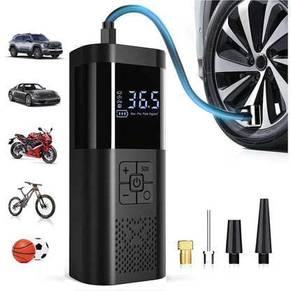 Portable Car Airpump 3X Faster 150PSI Tire Inflator Pump
