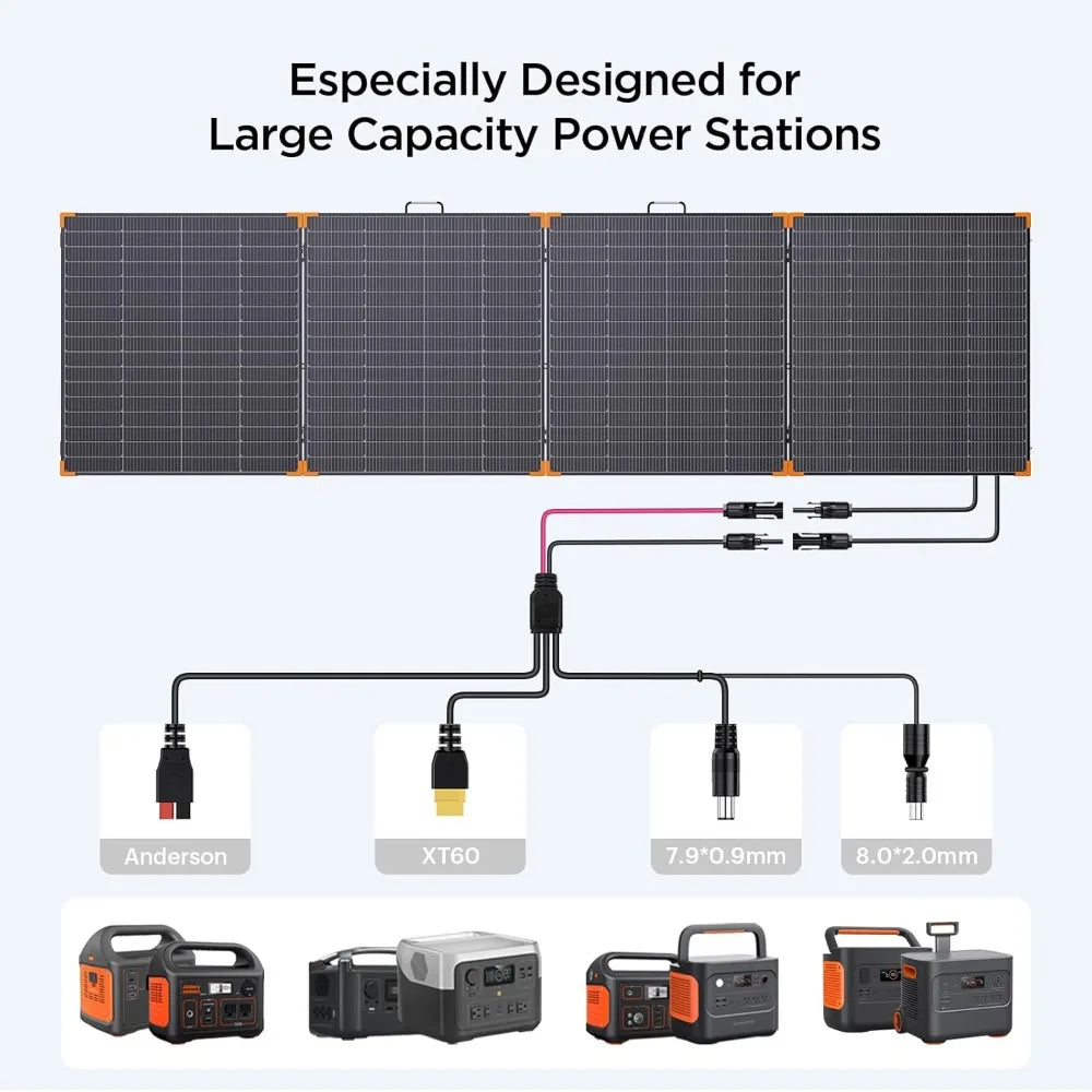 450W Portable Solar Panel 38V N-Type 16BB 25% High Efficiency