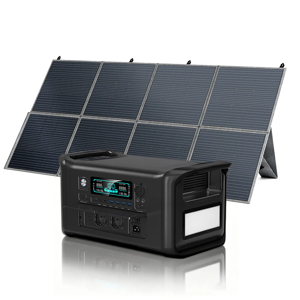 2000 2400W 1600W 500W Portable Mobile Power Station Solar Generator