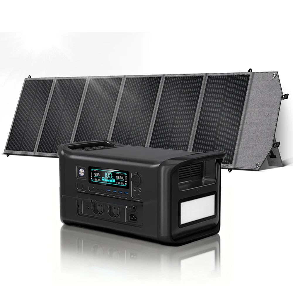 2000 2400W 1600W 500W Portable Mobile Power Station Solar Generator