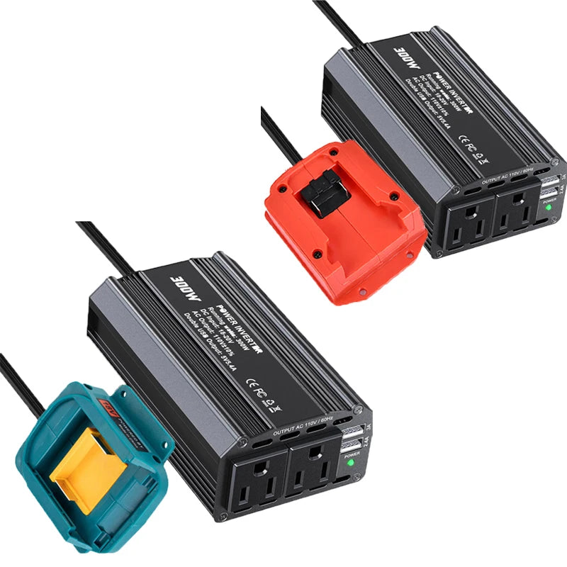 300W Portable Inverter Power Station Compatible for Makita