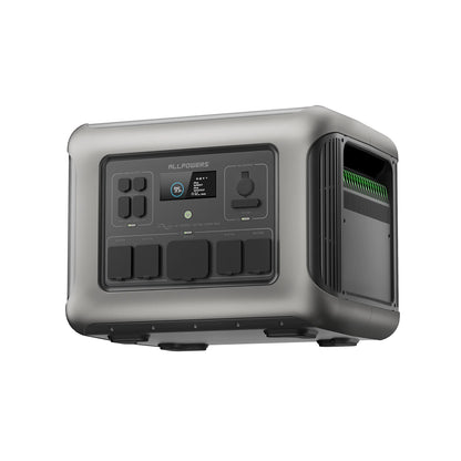 Estación de energía portátil ALLPOWERS R600, batería LiFeP04 de 299 Wh con 2 tomas de CA de 600 W (1200 W de pico) para camping, caravana y hogar